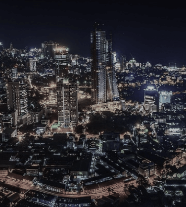 Night view of colombo